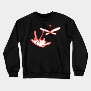 owie with the ceiling fan Crewneck Sweatshirt